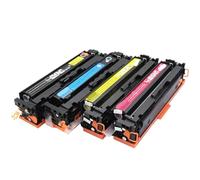 TWEJHX Cartouche de Toner 216A Compatible Compatible avec HP215A M155a M155nw MFP M182n M182nw M183 M183fw W2410A W2411A W2412A W2413A, sans Puce(No chip-4Color 1set)