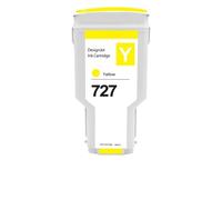 TWEJHX Cartouche d'encre Compatible 300ML Compatible avec DesignJet T920 T930 T1500 T1530 T2500 T2530 F9J76A F9J77A C1Q12A(1PC Yellow)