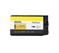 TWEJHX Cartouche d'encre de Remplacement, capacité Compatible avec 953XL 953X 953 Compatible avec Officejet Pro 7740 8210 8702 8710 8720 8725 8730 8740(1X Yellow)