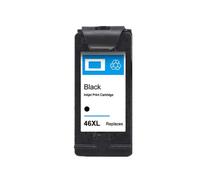 TWEJHX Cartouche d'encre de Remplacement Compatible 46XL 46 XL, Compatible avec imprimante à Jet d'encre Deskjet 2020 2520hc(1PCS Black)