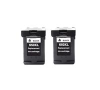 TWEJHX Cartouche d'encre Noire de Remplacement 650XL, Compatible avec Les imprimantes Deskjet 1015 1515 2515 2545 2645 3515 4645