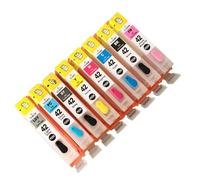 TWEJHX Cartouche d'encre Rechargeable Compatible CLI42 Compatible avec imprimante PRO100 avec Puce Arc Compatible avec CLI42