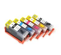 TWEJHX Cartouches à Encre de Recharge compatibles PGI5 CLI8 Compatible avec Les imprimantes Fonctionne avec IP4200 IP4300 IP4500 MP500 IP5200 MP530 MP600 MP610 MP800(1Set)