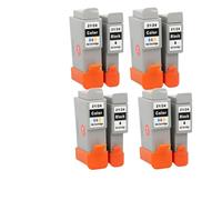 TWEJHX Cartouches à Jet d'encre compatibles BCI21 BCI24 Compatible avec imprimantes IP1000 IP1500 IP2000 MP110 MP130