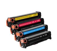 TWEJHX Jeu de Cartouches de Toner compatibles Compatible avec 410 410A CE410A CE411A CE412A CE413A 305A Compatible avec Entreprise 300 Couleur M351 M375nw M451nw M451(C)