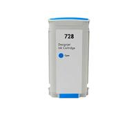 TWEJHX Jeu de Cartouches d'encre compatibles 728, Compatible avec HP728 728XL, Encre complète F9J68A F9J67A F9J66A Compatible avec DesignJet T730 T830(1PC C)