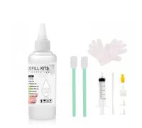 TWEJHX Kit de Liquide de Nettoyage d'imprimante 100 ML Compatible avec Les imprimantes à Jet d'encre Colorant Pigment Sublimation Solution de Nettoyage d'encre Rose Clair(100ML Cleaning Kit)
