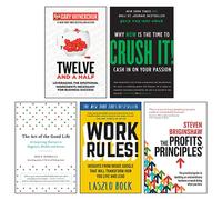 Twelve and a Half, Crush It!, The Art of the Good Life, The Profits Principles, Work Rules! Lot de 5 livres