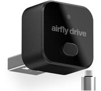 Twelve South AirFly Drive Wireless CarPlay & Android Auto Adapter, Black | For wired CarPlay & Android Auto cars, Bluetooth dongle, auto-reconnect, USB-C & USB-A, one-press two-phone switching