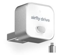 Twelve South AirFly Drive Wireless CarPlay & Android Auto Adapter, White | For wired CarPlay & Android Auto cars, Bluetooth dongle, auto-reconnect, USB-C & USB-A, one-press two-phone switching