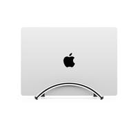 Support de Bureau Vertical pour MacBook Modèle BookArc Flex en Aluminium Twelve south Argent