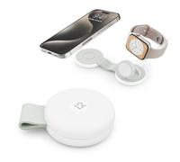 Chargeurs Sans Fil Qi2 2-en-1 Modèle ButterFly SE 15W Compatible MagSafe Twelve south Blanc Blanc