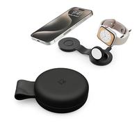 Twelve South Butterfly SE Chargeur de Voyage 2-en-1 Qi2 pour iPhone, Airpods et Apple Watch Noir