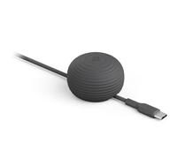 Twelve South CableStay Câble USB-C et ancre lestée - Câble de charge USB-C vers USB-C 60 W de 1,5 m, support de câble de bureau pour iPhone, iPad, AirPods, MacBook Air, et plus encore (ardoise)