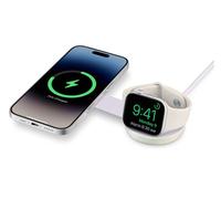 Twelve South Chargeur Sans Fil Qi2 ButterFly SE 2-en-1 - Blanc - TS-2433