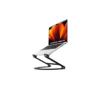 Twelve South Support d'ordinateur portable Curve Flex – Aluminium, réglable 10–17 pouces, noir mat