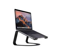 Twelve South Support de refroidissement Curve pour MacBooks et portables – Ergonomique – Noir mat