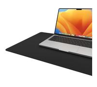 Twelve South DeskPad | Tapis de souris étendu en cuir durable, résistant aux déversements, surface de traction de la souris, taille optimale pour l'utilisation de l'écran, noir