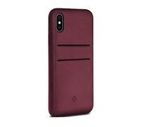 Twelve south, Étui en cuir décontracté pour Apple iPhone X/XS Marsala, bordeaux