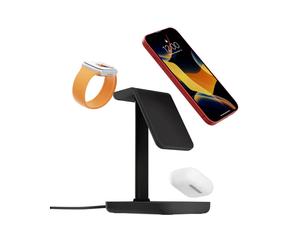 Twelve South HiRise 3 Casques, Smartphone, Smartwatch Noir USB Recharge sans fil Intérieure