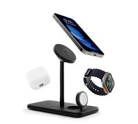 Twelve South HiRise 3 Deluxe Station de Charge inductive Charge jusquà 3 appareils simultanément, avec Fonction de rech
