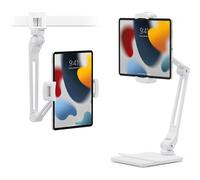 Twelve South Support pour iPad HoverBar Duo (2e génération) – Bras réglable en aluminium Blanc
