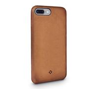 Twelve South Relaxed Coque en cuir, cognac | Étui en cuir avec des poches pour 8 Plus & iPhone 7 Plus
