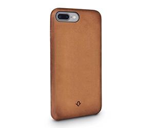 Twelve South Relaxed Coque en cuir, cognac | Étui en cuir avec des poches pour 8 Plus & iPhone 7 Plus
