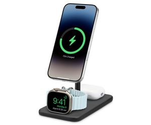 Twelve South Socle de Charge 3-en-1 HiRise 3 Deluxe - Noir - TS-2423