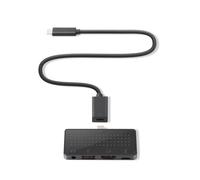 Twelve South StayGo mini - USB 2.0 Type-C - Noir - 3,5 mm - HDMI - USB 2.0 - USB - 32 mm - 72 mm