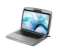 Twelve South Suitcase pour MacBook, Étui de Protection Rigide avec Poche intérieure et poignée en Cuir pour MacBook Pro 16" Gris