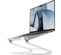 Twelve South – Support ergonomique Curve Flex TS-2202 aluminium, réglable 10–17 pouces, Blanc mat