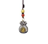Twelve Zodiac God of Wealth Porte-clés pour sac (Tiger)