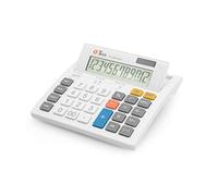 TWEN TW-W1200 Calculatrice de bureau avec écran LCD 12 chiffres