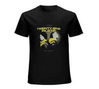 Twenty 21 One Pilots Funny T-Shirt Mens Unisex Black Tees XL
