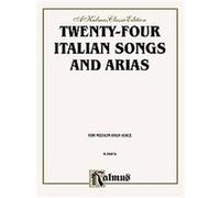 Twenty-Four Italian Songs and Arias