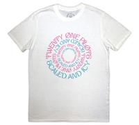Twenty One Pilots Circular Autorisé T-shirt Hommes