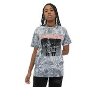 Twenty One Pilots T Shirt Torch Bearers Band Logo Homme Blanc and Gris Dye Wash Size M