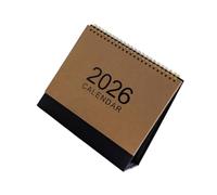 Twenty Six Calendrier papier de qualité supérieure Planning efficace avec disques résistants à la déchirure et support sûr pour la planification quotidienne de six stratégies de calendrier de table