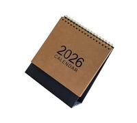 Twenty Six Calendrier papier de qualité supérieure Planning efficace avec disques résistants à la déchirure et support sûr pour la planification quotidienne de six stratégies de calendrier de table