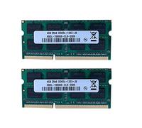 Tweovnai 2 PièCes DDR3L 4GB RAM MéMoire pour Ordinateur Portable 1333MHz Memoria Ram pour Ordinateur Portable UDIMM Memoria Rams pour Ordinateur Portable DRR3 4GB RAM Memomry