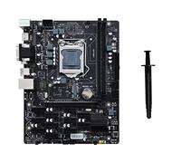 Tweovnai B250 V2.1 BTC Carte MèRe MinièRe 12XPCIE + Graisse Thermique LGA1151 DDR4 MSATA USB3.0 B250 ETH Carte MèRe MinièRe