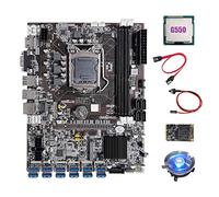 Tweovnai B75 ETH Mining Motherboard 12XUSB+G550 CPU+MSATA SSD 64G+Switch Cable+SATA Cable+CPU Cooling Fan BTC Miner Motherboard