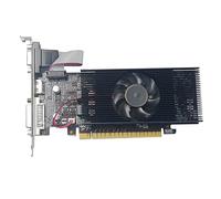 Tweovnai Carte Graphique GTX650 2G 2GB DDR5 128Bit 850/1250MHz PCI Express2.0 VGA + DVI + HD Carte Graphique de Jeu Demi-Hauteur de Bureau