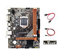 Tweovnai Carte MèRe B75 + Câble SATA + Câble de Commutation + DéFlecteur M.2 NVME LGA 1155 DDR3 Ordinateur de Bureau Carte MèRe pour Processeur I3 I5