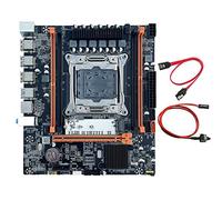 Tweovnai Carte MèRe X99 avec Câble de Commutation + Câble SATA B85 LGA2011-3 4X DDR4 RAM M.2 PCIE SATA3.0 pour Processeur E5 2650V3 2680V3 2620V3