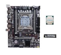 Tweovnai Carte MèRe X99 LGA2011-3 Prise en Charge de la Carte MèRe D'Ordinateur DDR4 ECC MéMoire RAM avec Processeur E5 2666 V3 + M.2 NVME SSD 128G