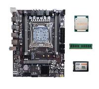 Tweovnai Carte MèRe X99 LGA2011-3 Prise en Charge de la Carte MèRe D'Ordinateur DDR4 ECC RAM + E5 2650 V3 CPU + SATA3 SSD 128G + DDR4 4 Go 2133 MHz RAM