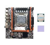 Tweovnai Carte MèRe X99H LGA2011-3 Prise en Charge de la Carte MèRe D'Ordinateur Processeur Xeon E5 2678 2666 V3 avec Processeur E5 2620 V3 + Tampon Thermique