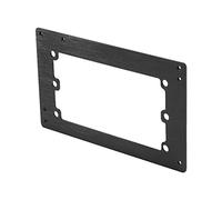 Tweovnai DéFlecteur d'alimentation SFX vers ATX Adaptateur d'alimentation SFX vers ATX PSU Converter Cadre de Conversion avec 4 Vis, Noir